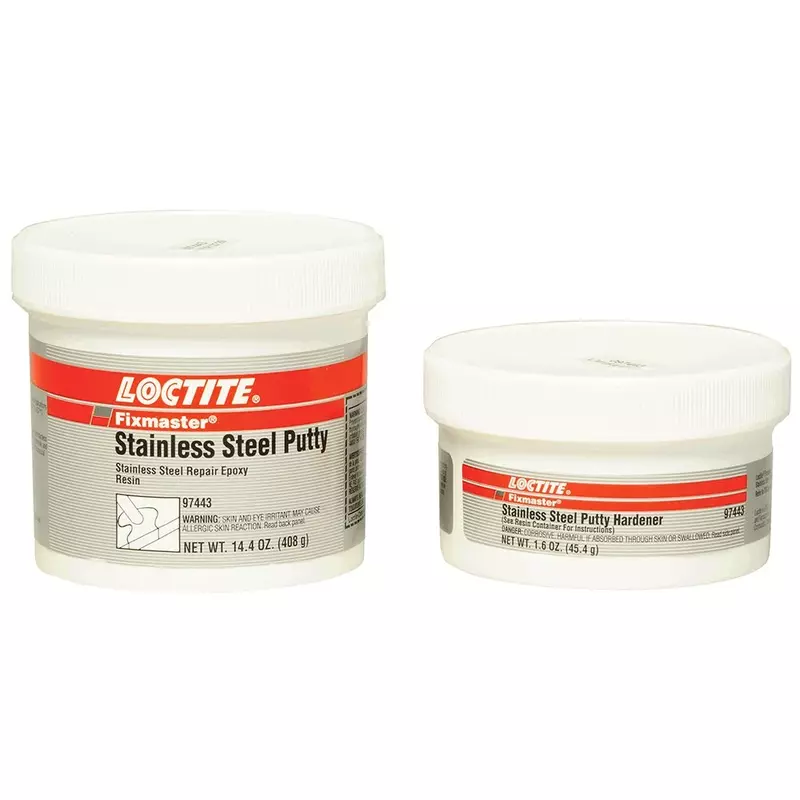 Putty, SS, 2 Part, Gray, 1 Lb, Kit