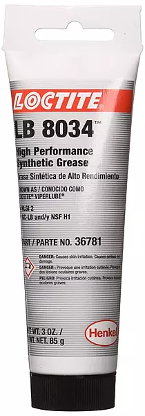 Loctite 36781 ViperLube High Performance Synthetic Grease Tube - 3 oz.