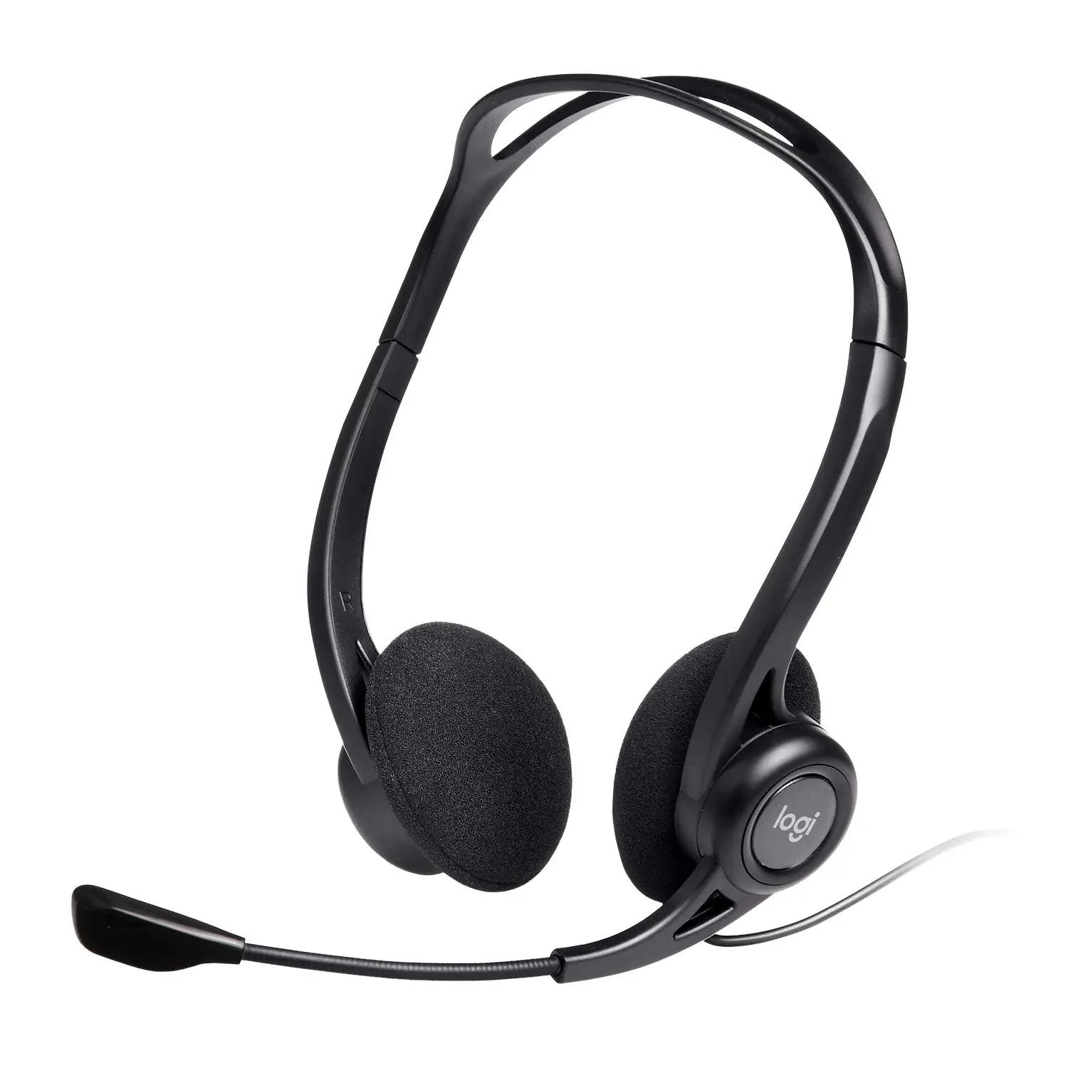 Logitech 960 USB Computer Headset - Black