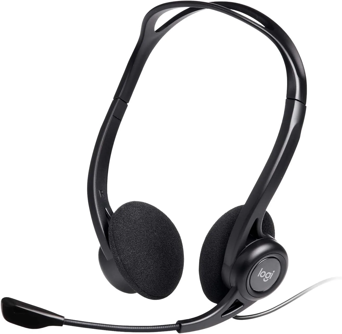 Logitech 960 USB Computer Headset - Black