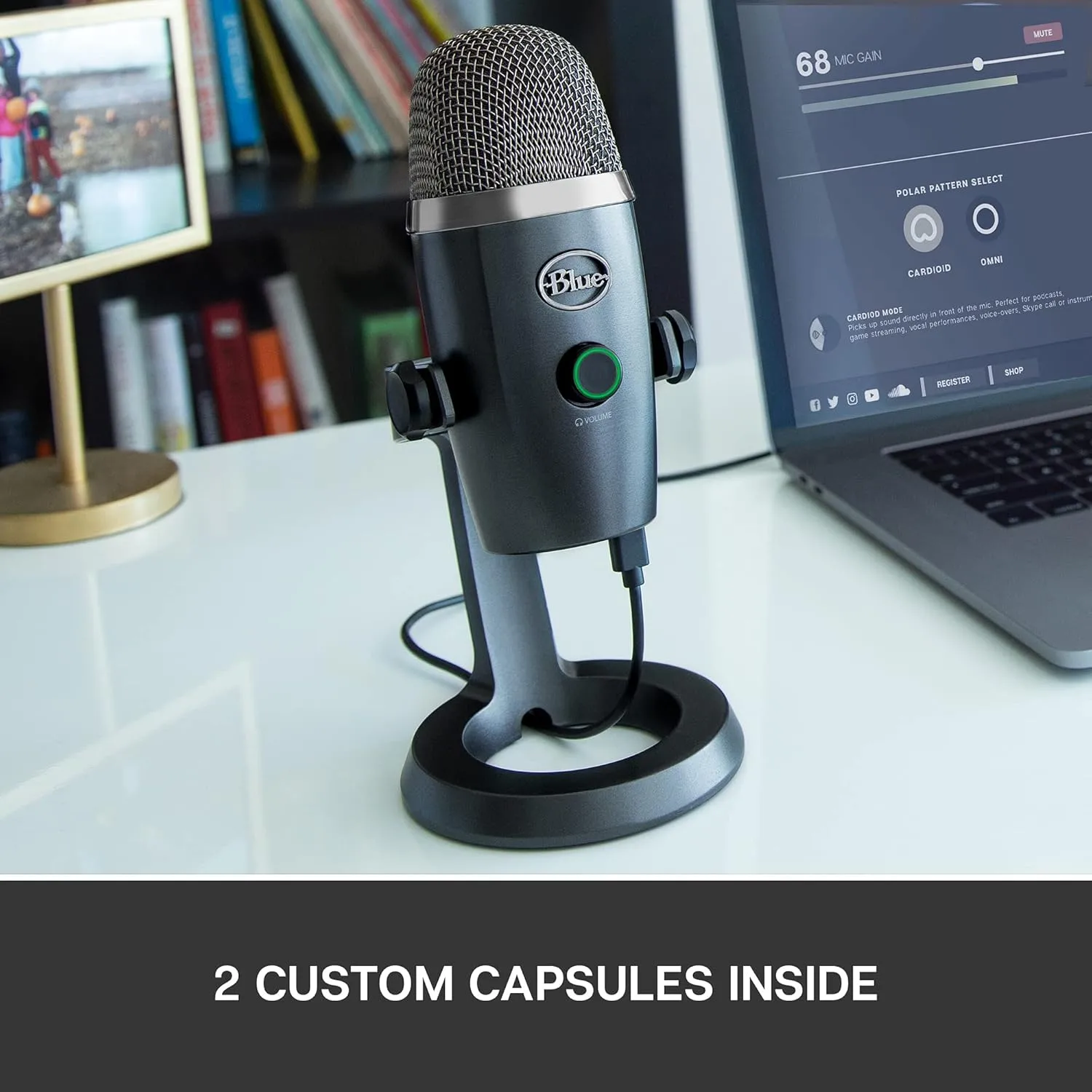 LOGITECH FOR CREATORS Blue Yeti Nano USB Microphone