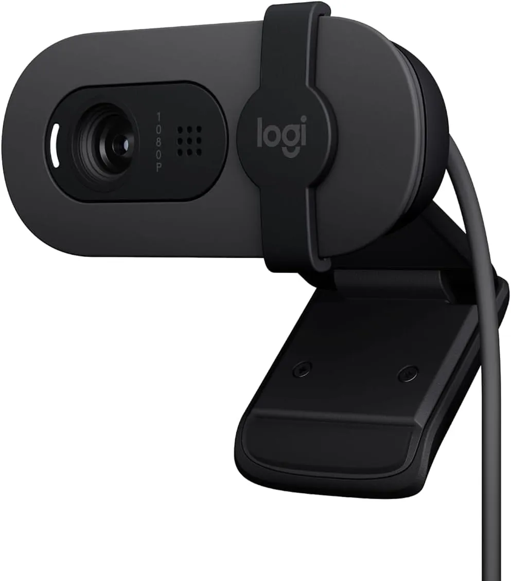 Logitech 960001580 Brio 100 1080p Full HD Webcam (Graphite)