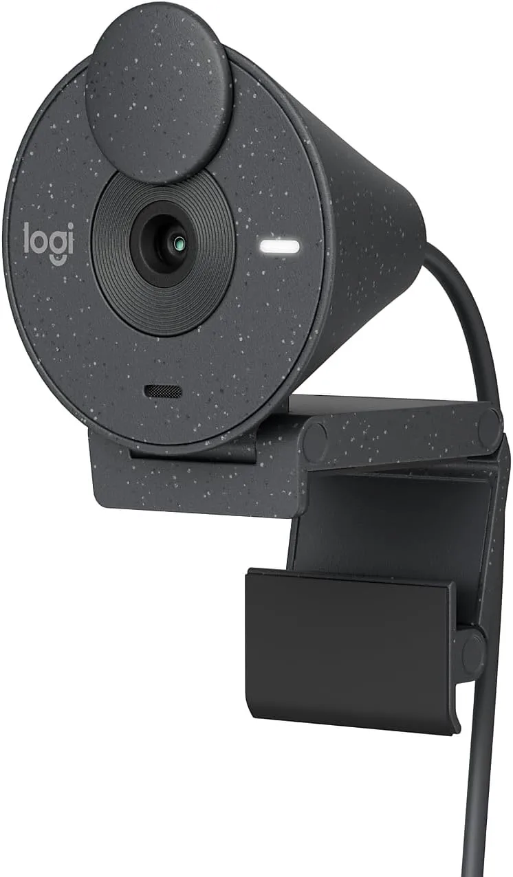Logitech BRIO Webcam - 2 Megapixel - 30 fps - Graphite - USB Type C - Retail