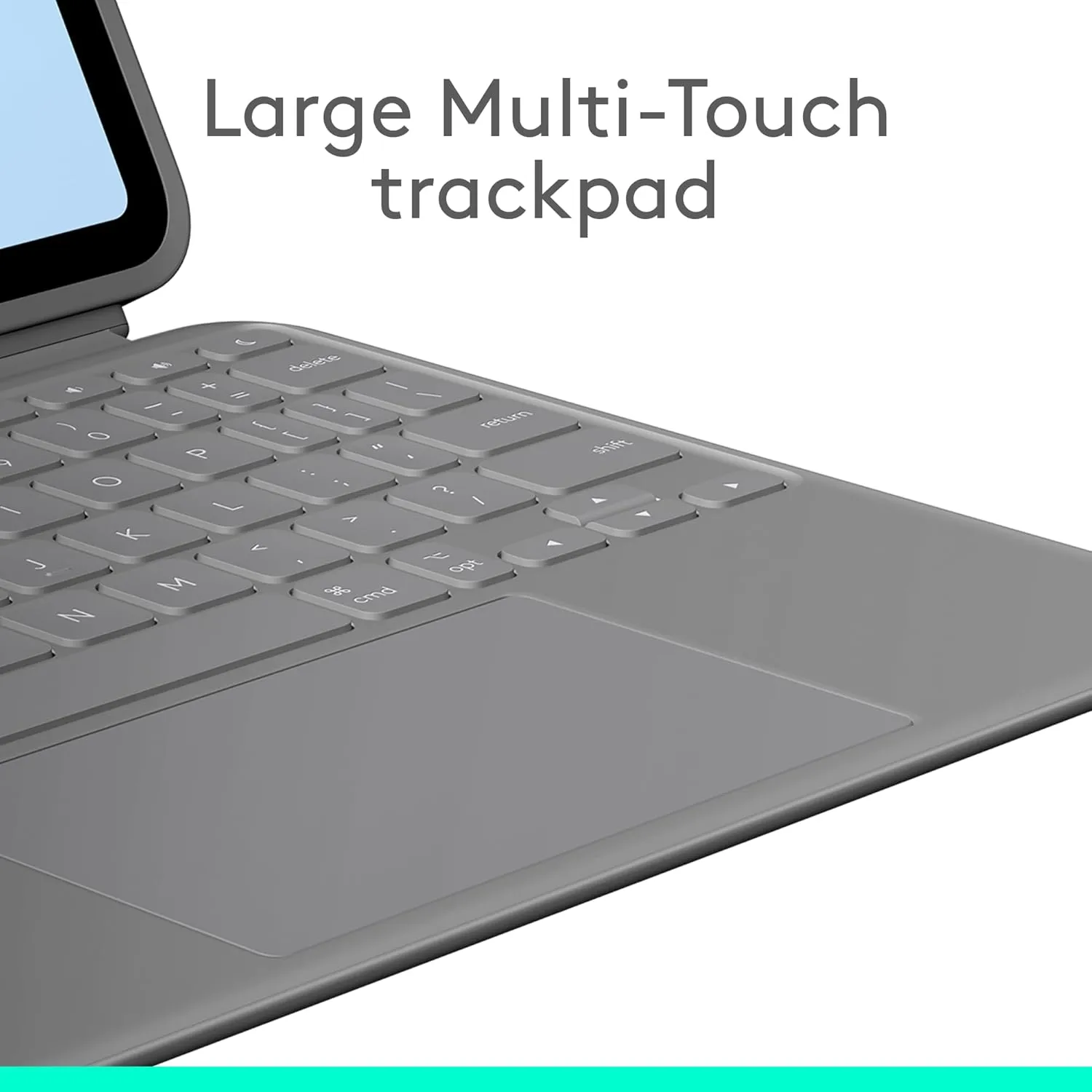 Logitech Combo Touch iPad Air 11-inch Keyboard Case - Oxford Grey
