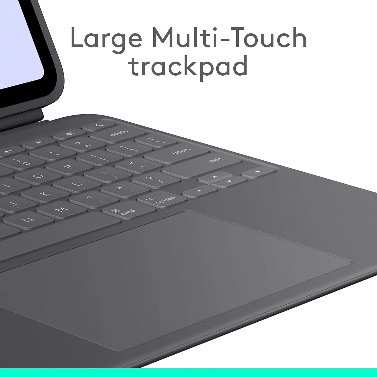 Logitech Combo Touch iPad Pro 13-inch (M4) Keyboard Case - Graphite