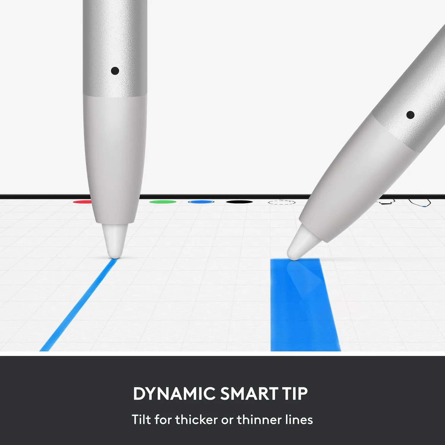 Logitech Crayon Digital Pencil for iPad (USB-C) - Silver