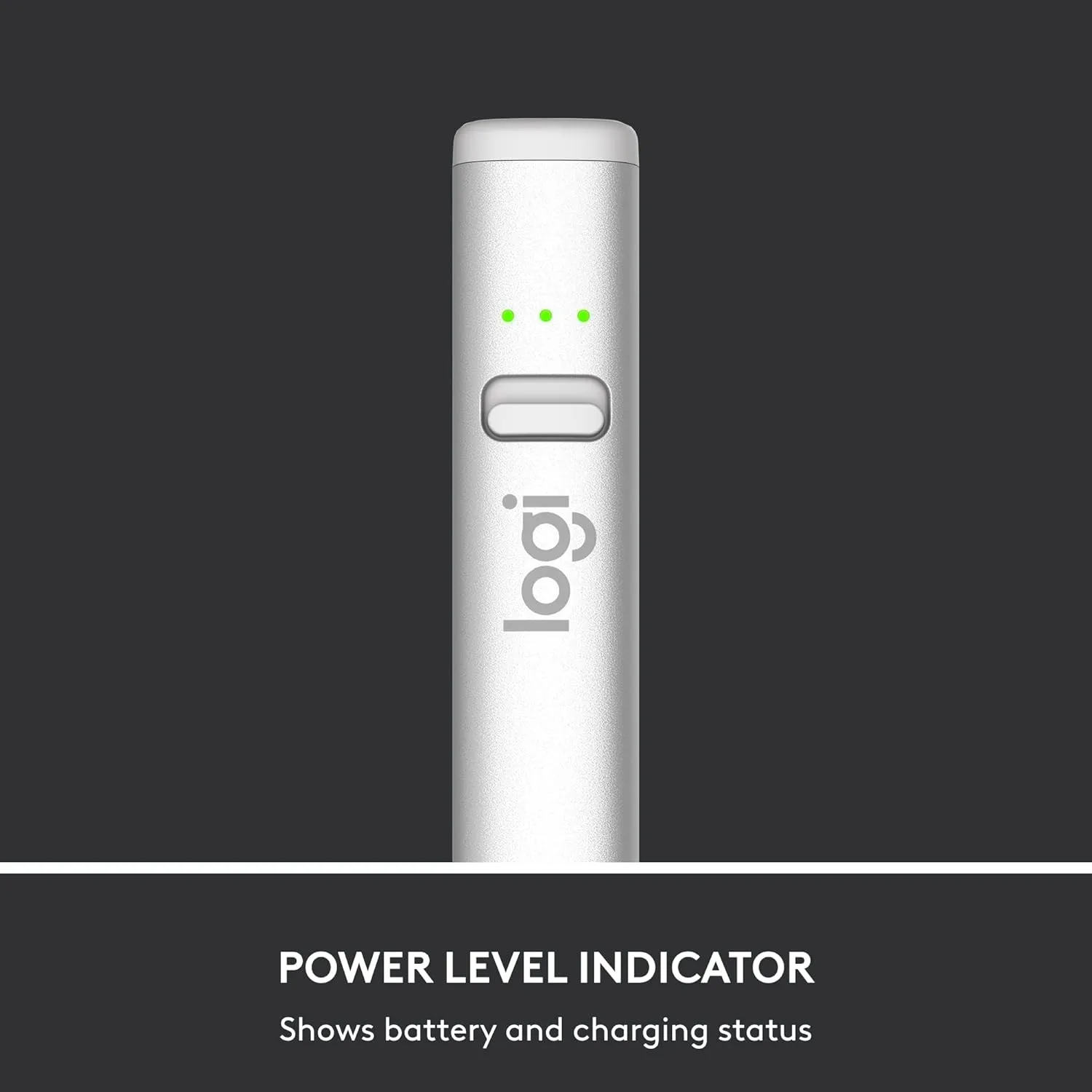 Logitech Crayon Digital Pencil for iPad (USB-C) - Silver
