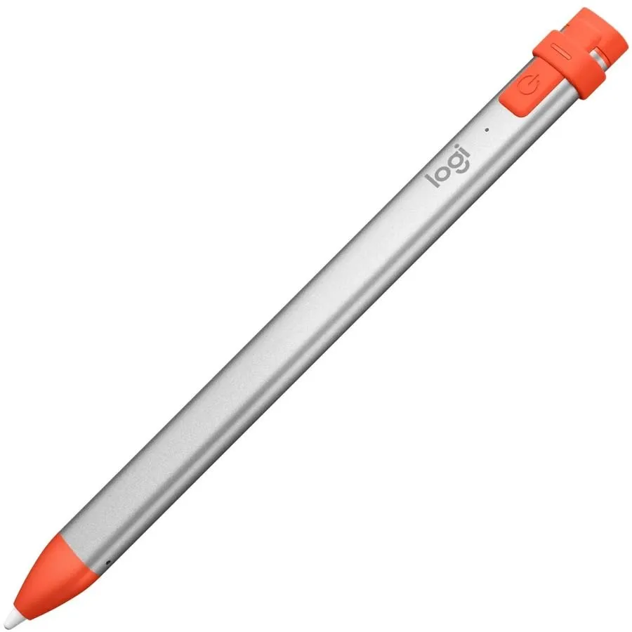 Logitech Crayon Stylus, Gray, 6.77 x 0.37 x 1.5 inches