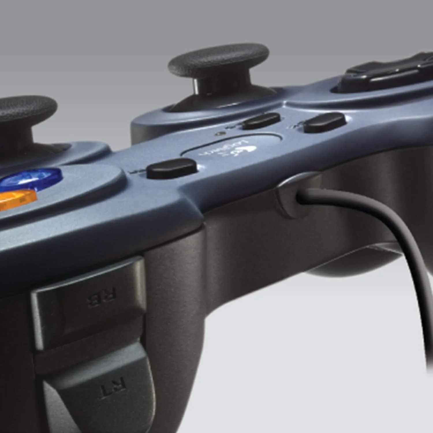 Logitech G F310 Wired Gamepad Controller Console Like Layout - Blue/Black