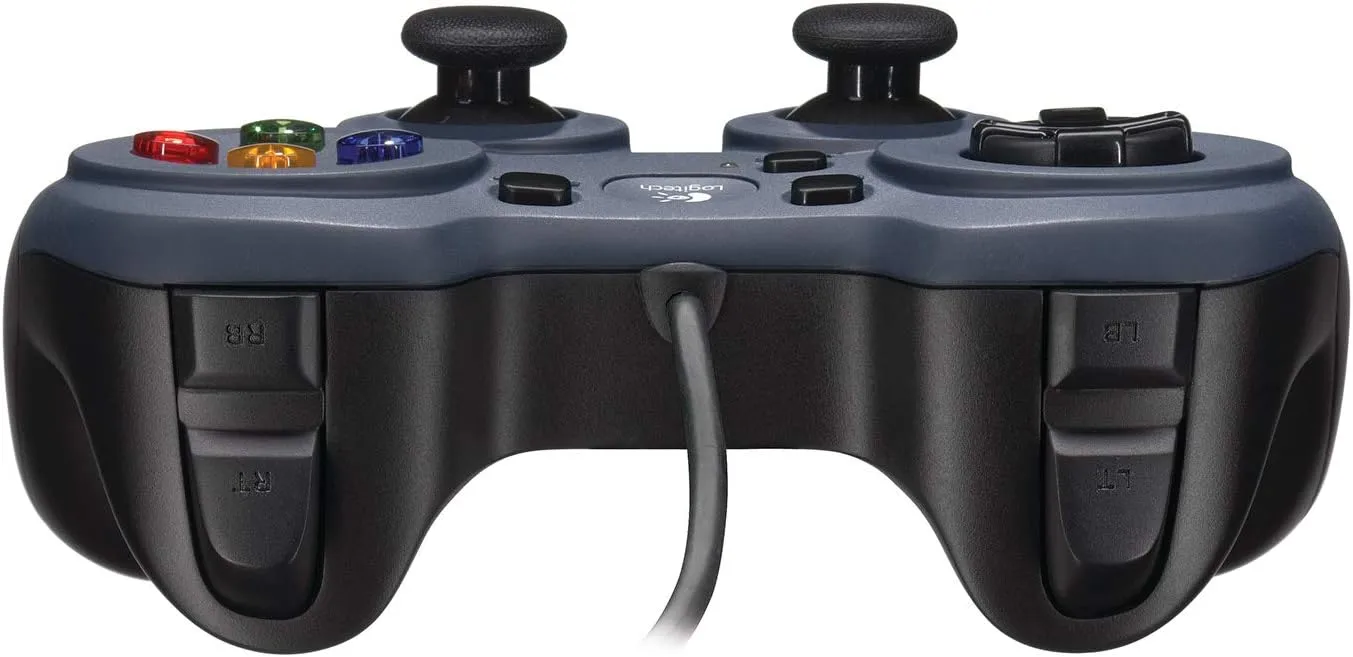 Logitech G F310 Wired Gamepad Controller Console Like Layout - Blue/Black