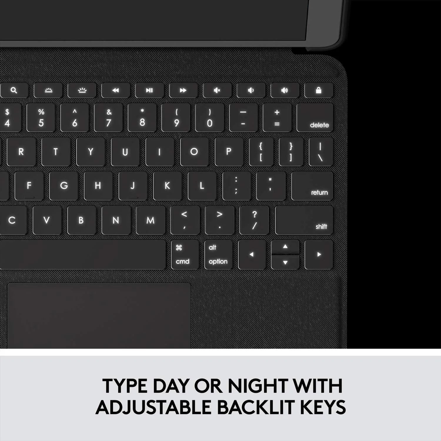Logitech Folio Touch iPad Keyboard Case with Trackpad and Smart Connector for iPad Air 11-inch (M2 & M3)