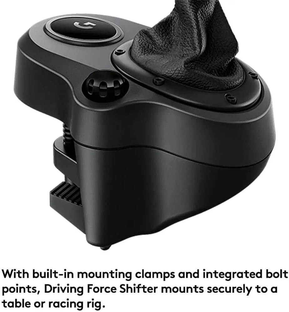 Logitech G Driving Force Shifter – Compatible with G29, G920 & G923 Racing Wheels for-PlayStation 5, Playstation 4, Xbox-Series X|S, Xbox-One, and-PC