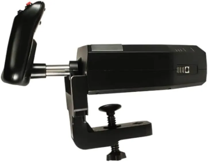 Logitech G PRO Flight Yoke System, Professional Simulation Yoke and Throttle Quadrant, 3 Modes, 75 Programmable Controls, Configurable Throttle Knobs, Steel Shaft, USB, PC - Black Yoke Only