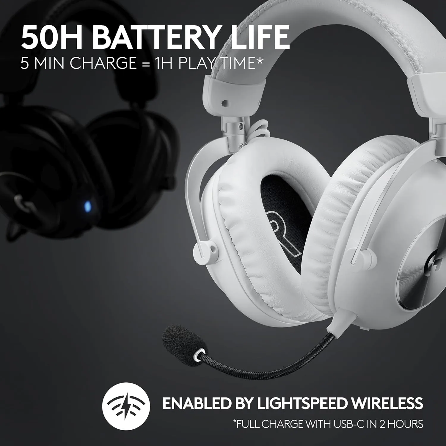 Logitech G PRO X2 LIGHTSPEED Wireless Gaming Headset