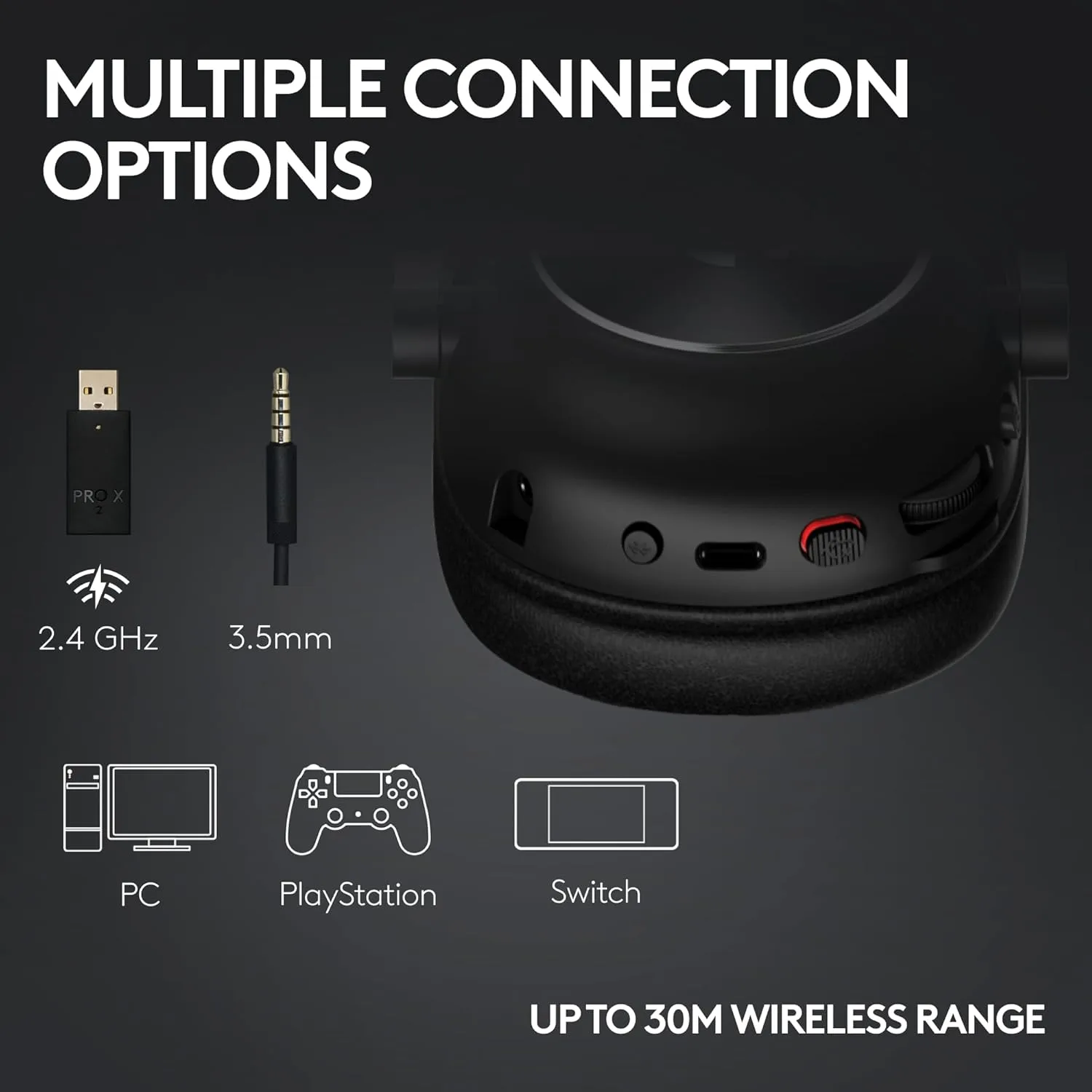 Logitech G PRO X2 LIGHTSPEED Wireless Gaming Headset