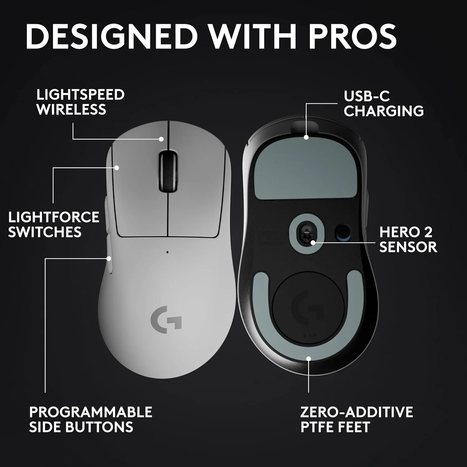 LOGITECH G PRO X Superlight 2/2c Wireless Gaming Mouse