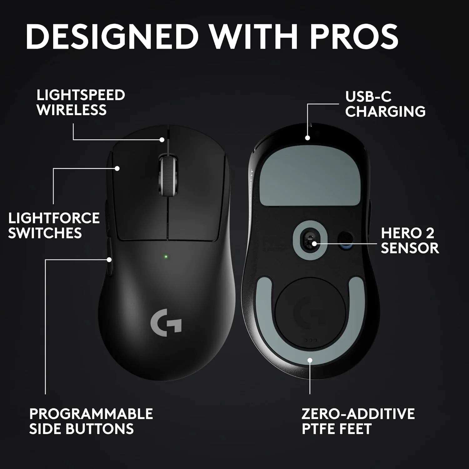 LOGITECH G PRO X Superlight 2/2c Wireless Gaming Mouse