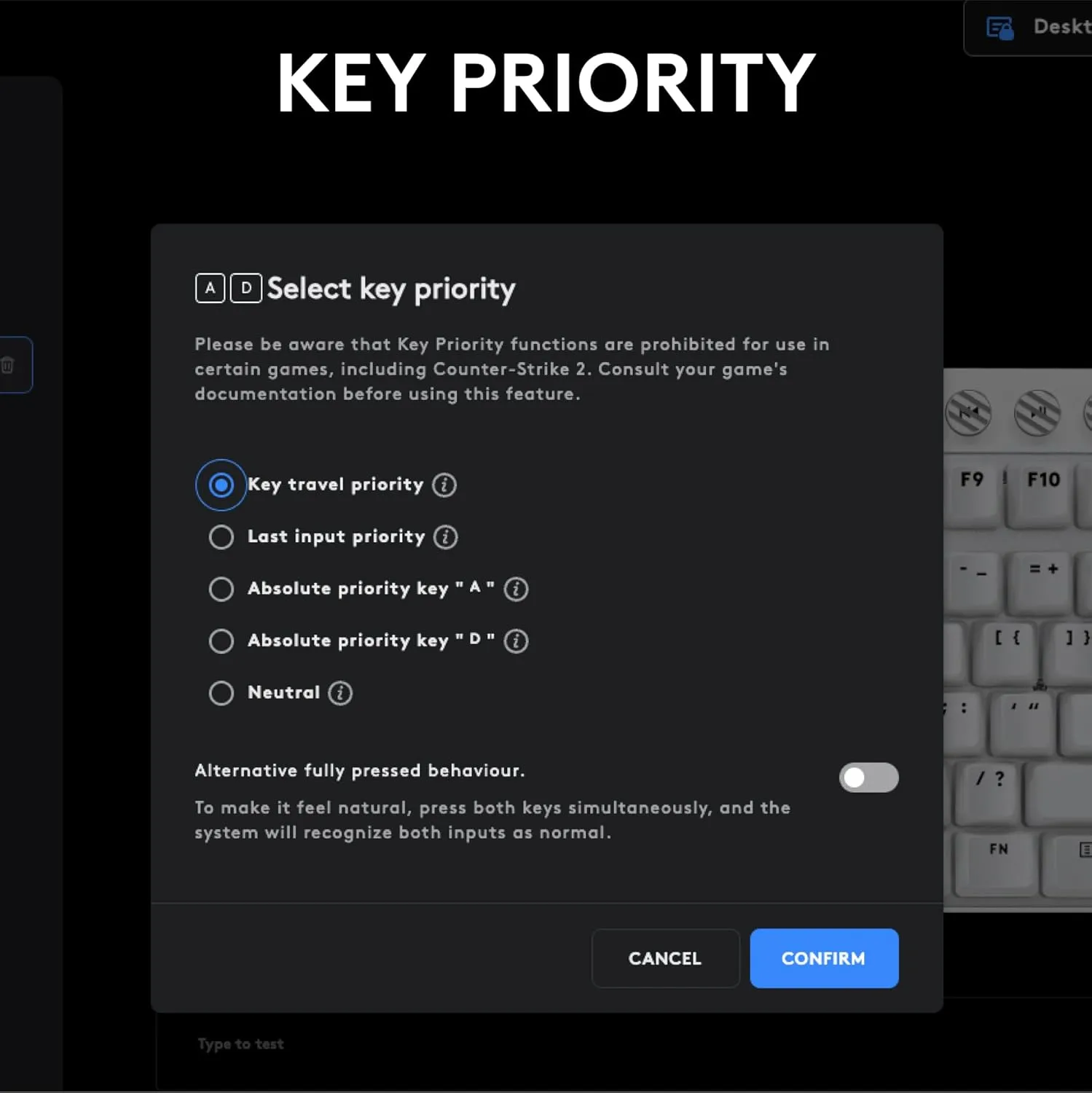 Logitech G PRO Compact Mechanical Gaming Keyboard