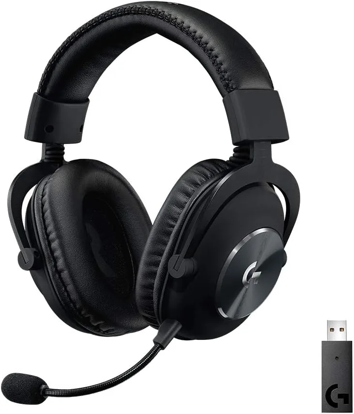 Logitech G PRO X Wireless LIGHTSPEED Gaming Headset with Blue VO!CE Mic — Black