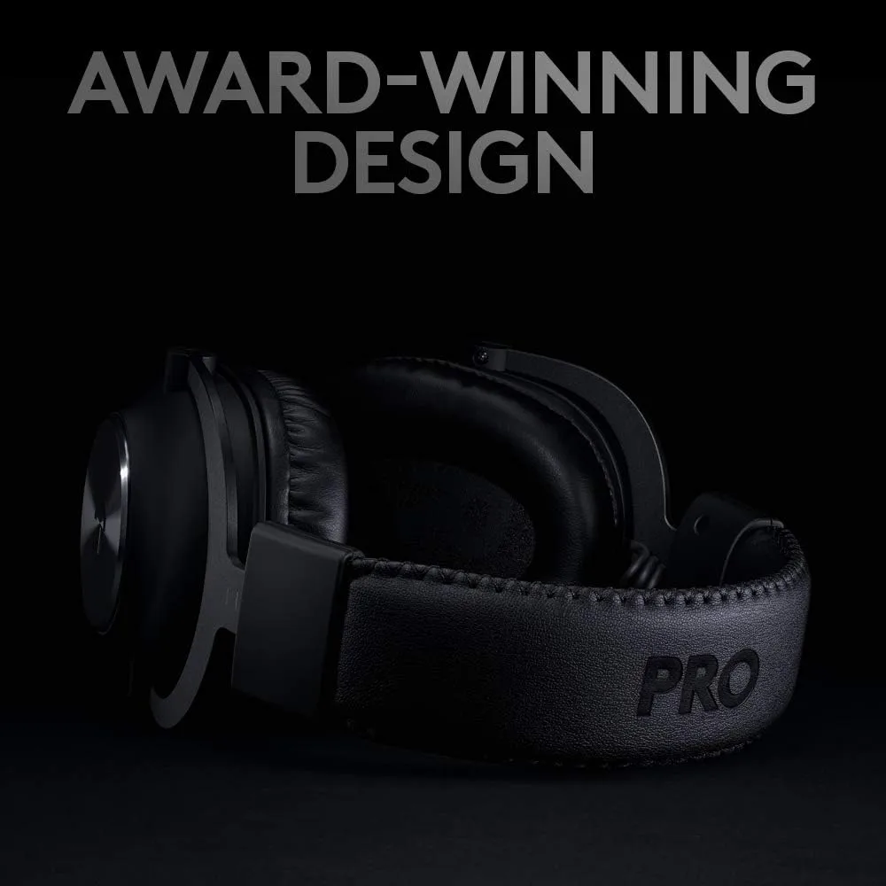 Logitech G PRO X Wireless LIGHTSPEED Gaming Headset with Blue VO!CE Mic — Black