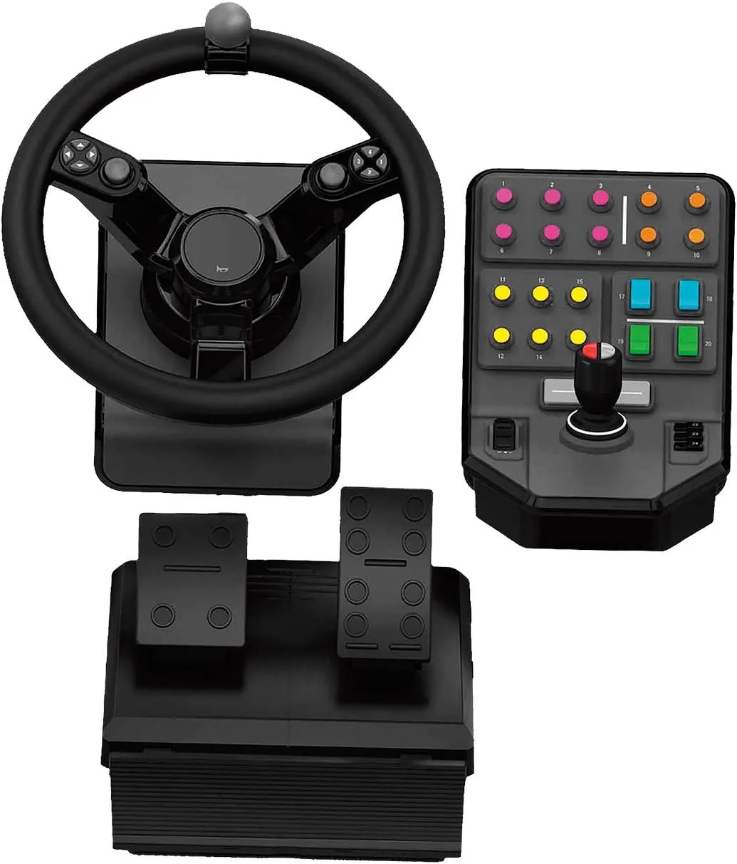 Logitech USB G PC Farm Sim Vehicle Side Panel