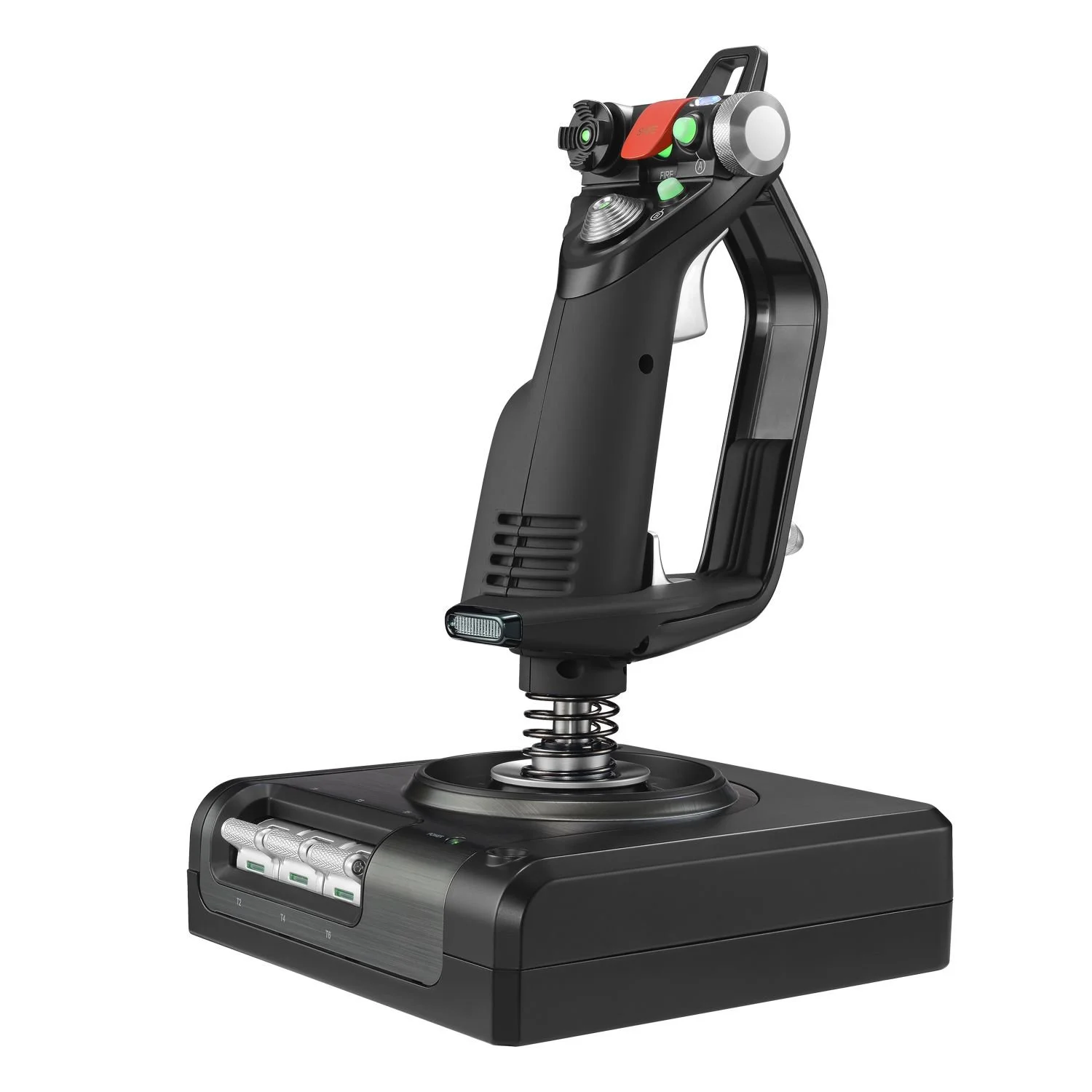 Logitech G Saitek X52 Pro Flight Control System, Controller and Joystick Simulator, LCD Display