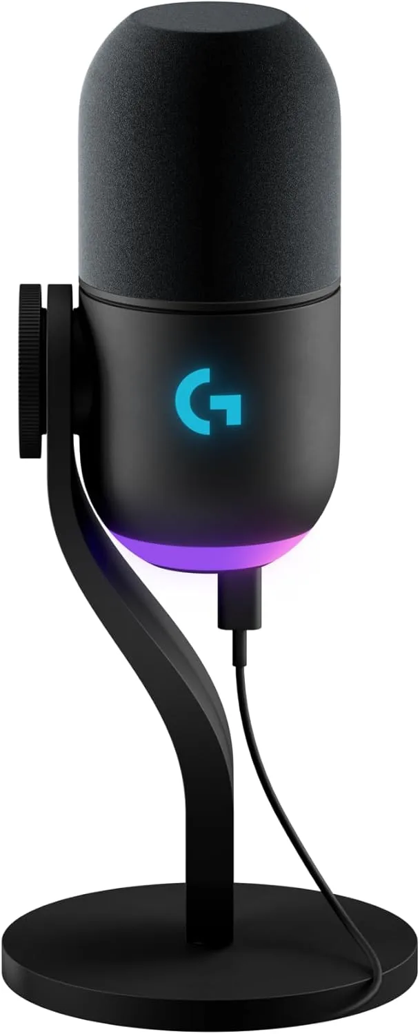 Logitech G Yeti GX Dynamic RGB Gaming Microphone with LIGHTSYNC