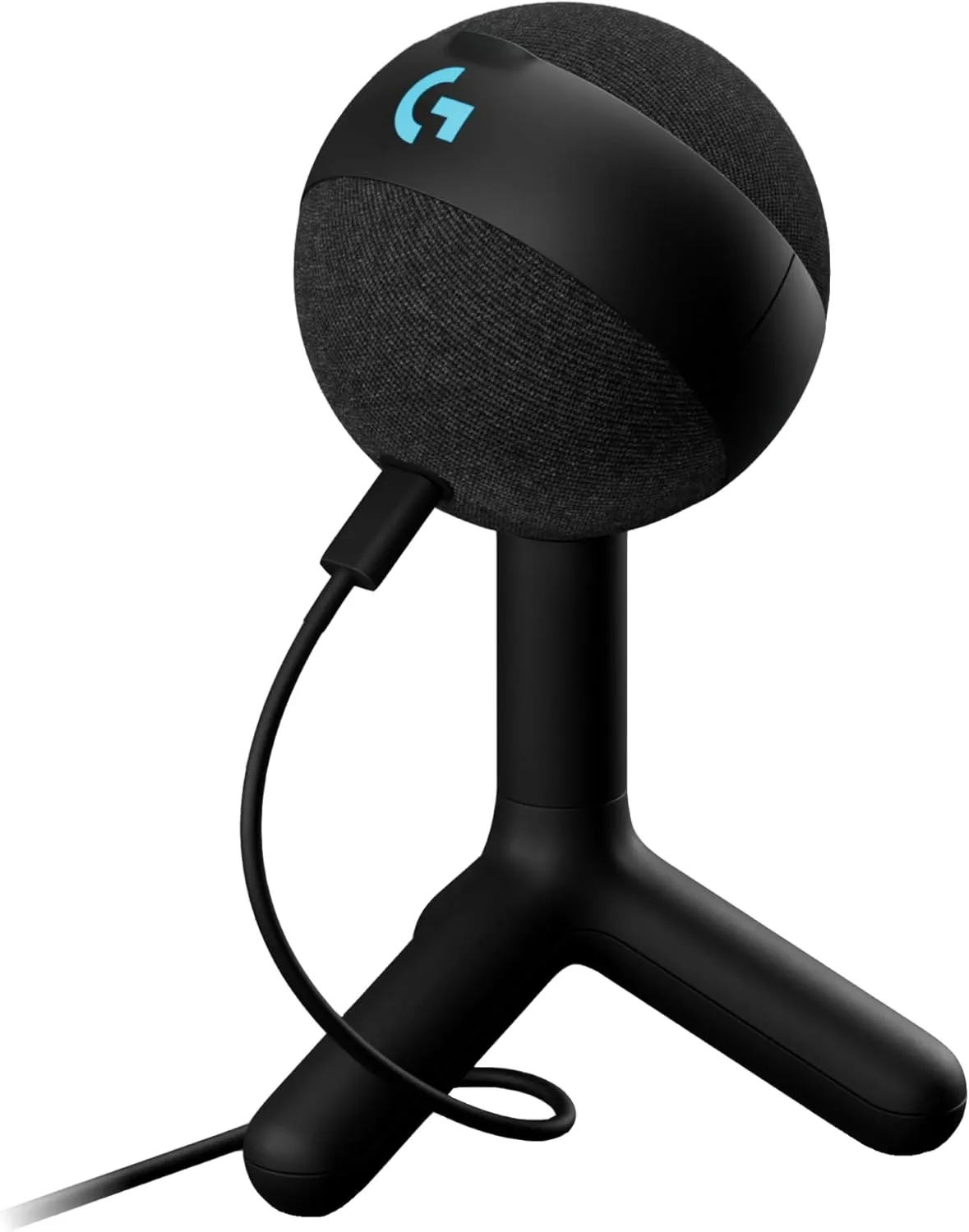 Logitech G Yeti Orb Condenser RGB Gaming Microphone with LIGHTSYNC, USB Mic for Streaming, Cardioid for PC/Mac