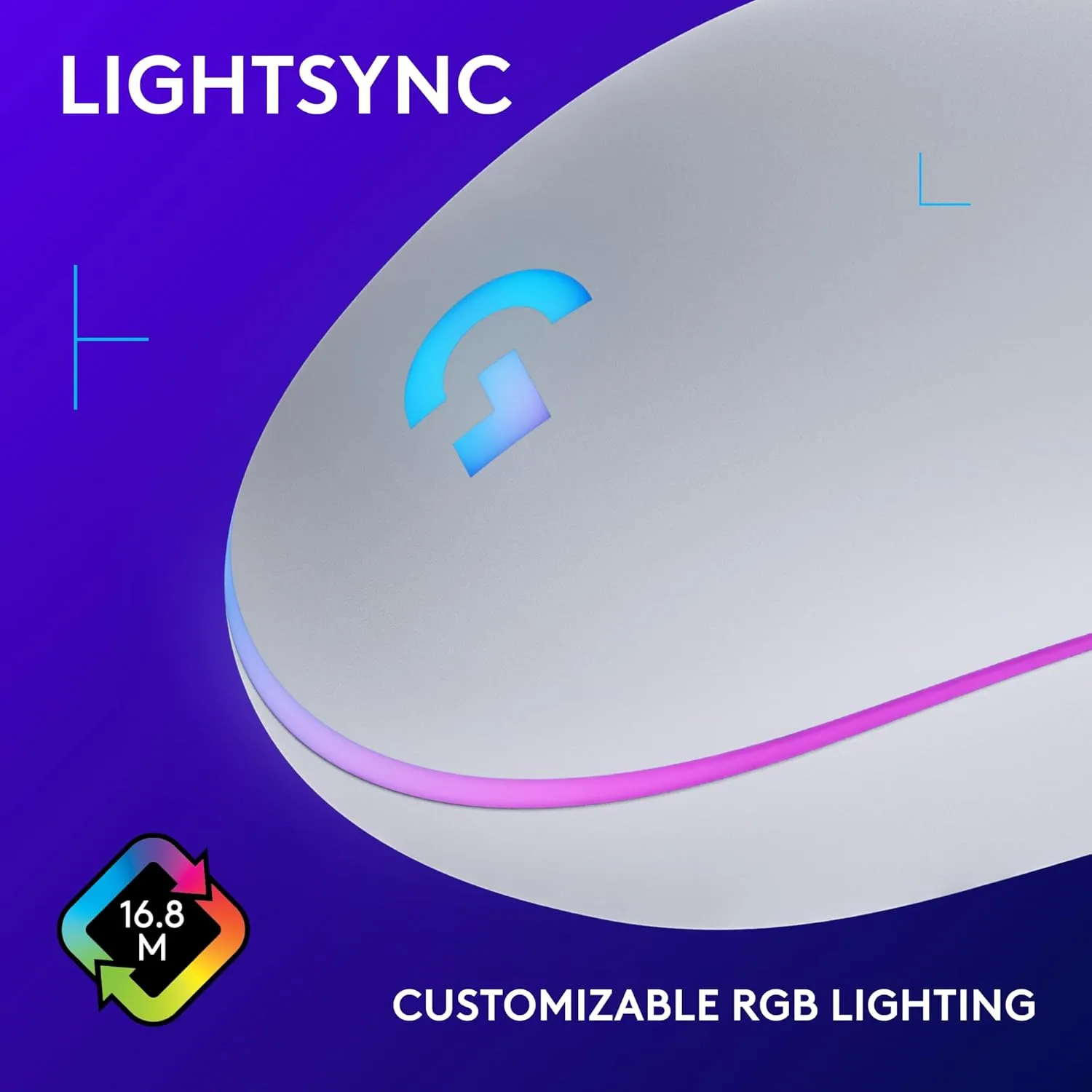 LOGITECH G G203 LIGHTSYNC Wired Gaming Mouse