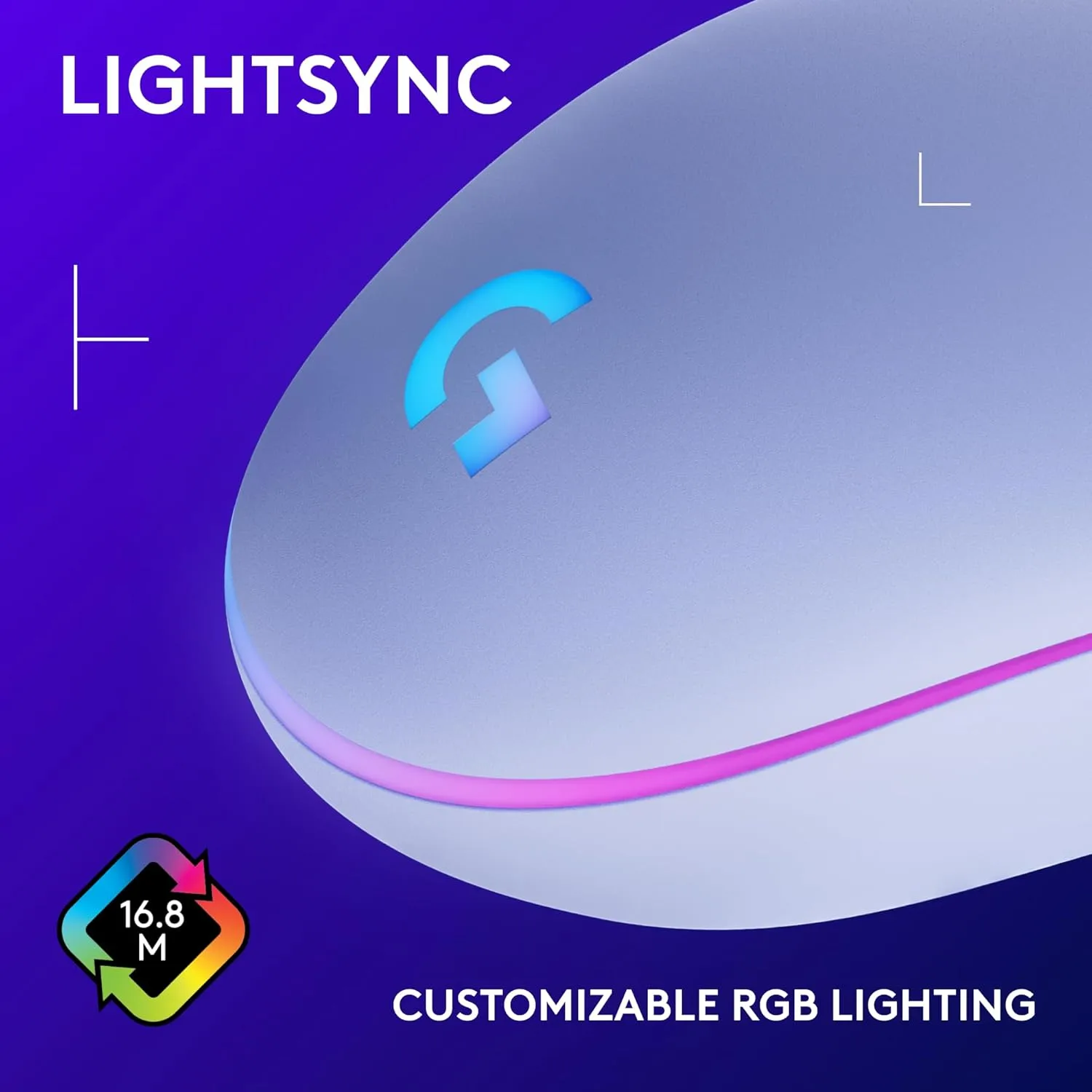 LOGITECH G G203 LIGHTSYNC Wired Gaming Mouse