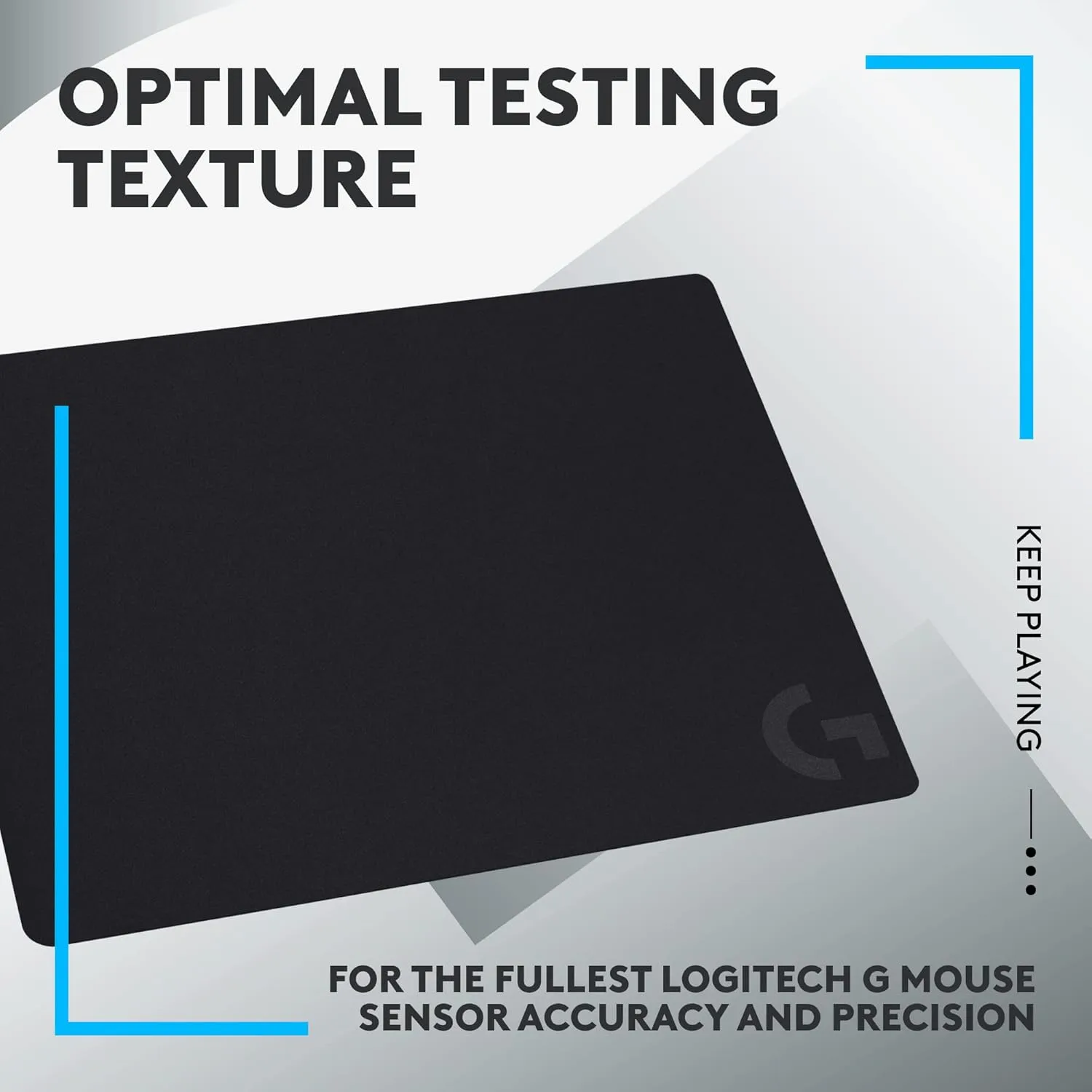 LOGITECH G Gaming Mouse Pad - Performance-Tuned Surface & Non-Slip Base