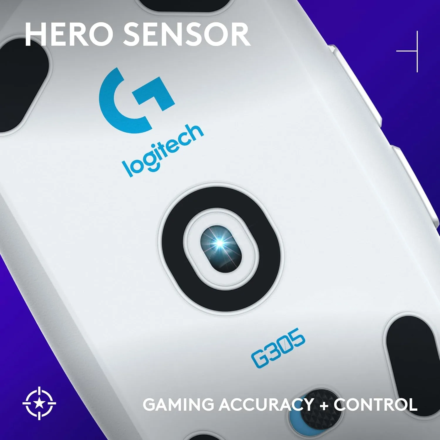 Logitech G305 LIGHTSPEED Wireless Gaming Mouse, HERO 12K Sensor