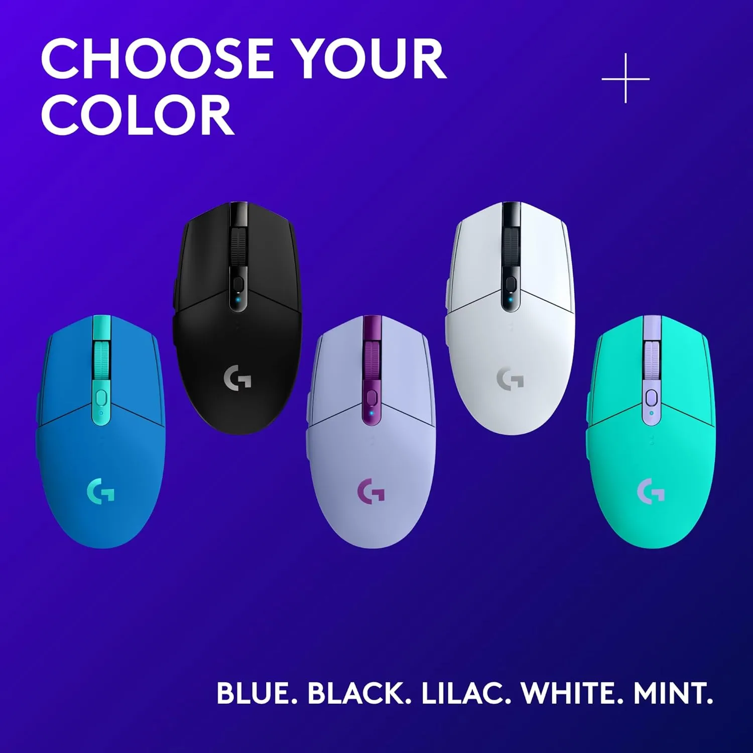 Logitech G305 LIGHTSPEED Wireless Gaming Mouse, HERO 12K Sensor