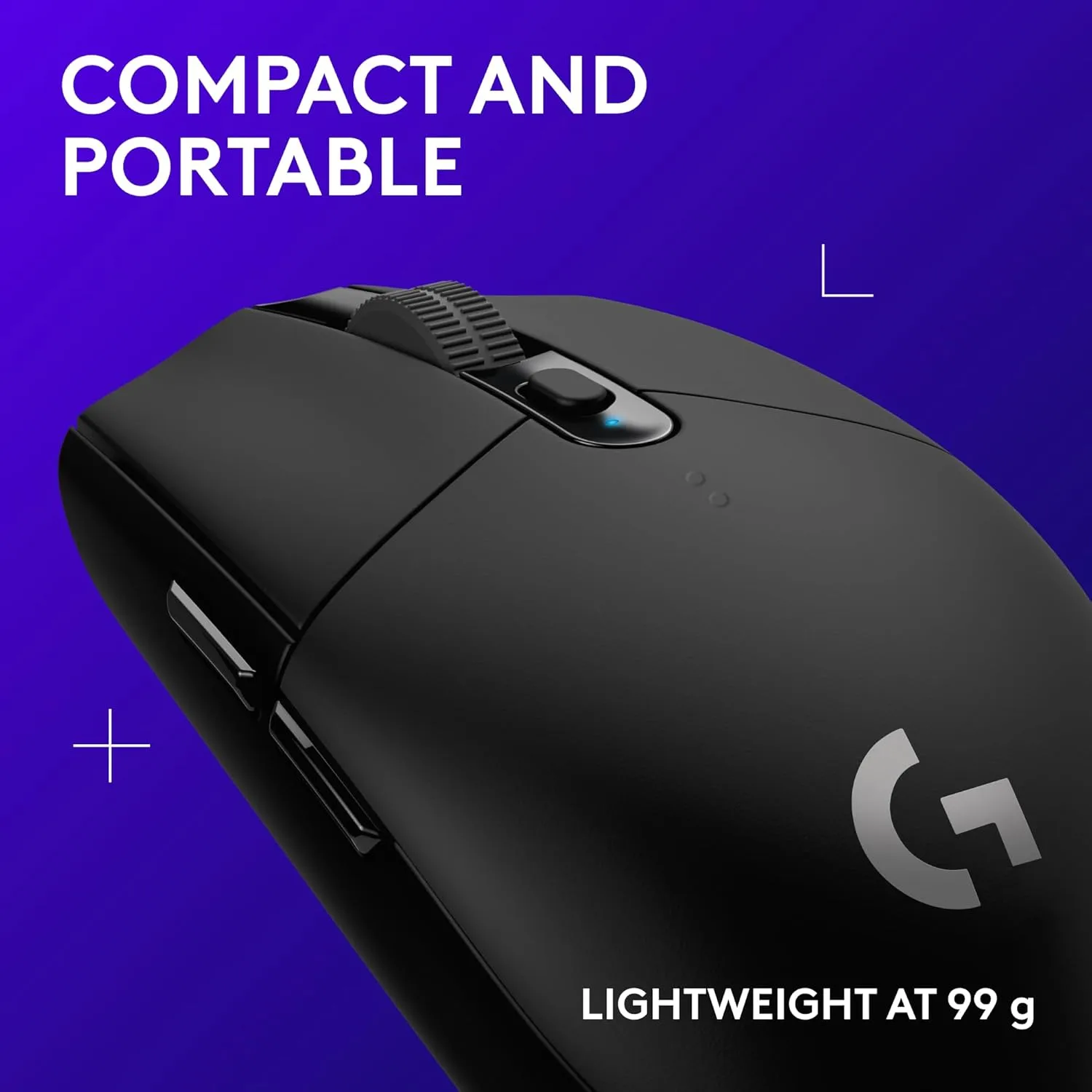 Logitech G305 LIGHTSPEED Wireless Gaming Mouse, HERO 12K Sensor