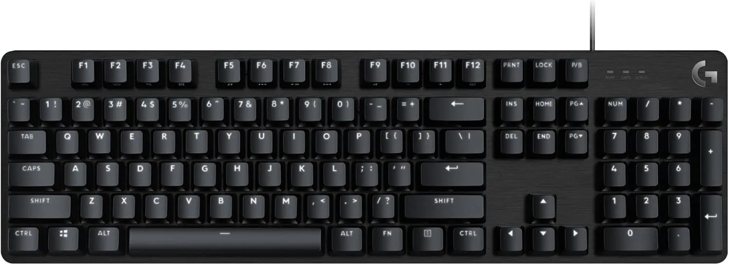 Logitech G413 SE Full-Size Mechanical Gaming Keyboard - Backlit Keyboard with Tactile Mechanical Switches, Anti-Ghosting