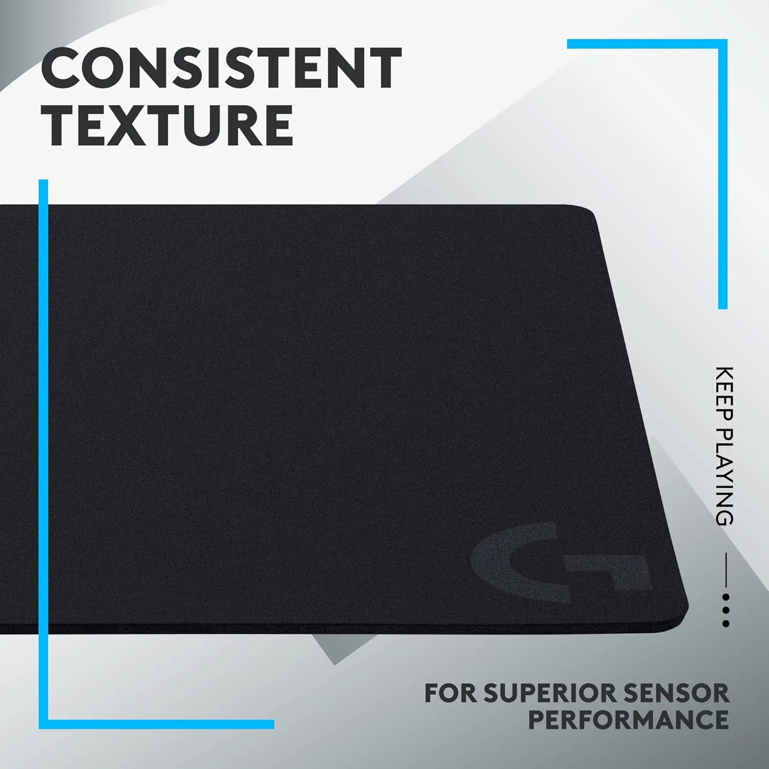 LOGITECH G Gaming Mouse Pad - Performance-Tuned Surface & Non-Slip Base