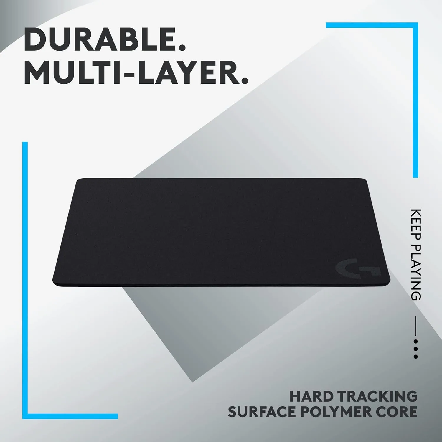 LOGITECH G Gaming Mouse Pad - Performance-Tuned Surface & Non-Slip Base