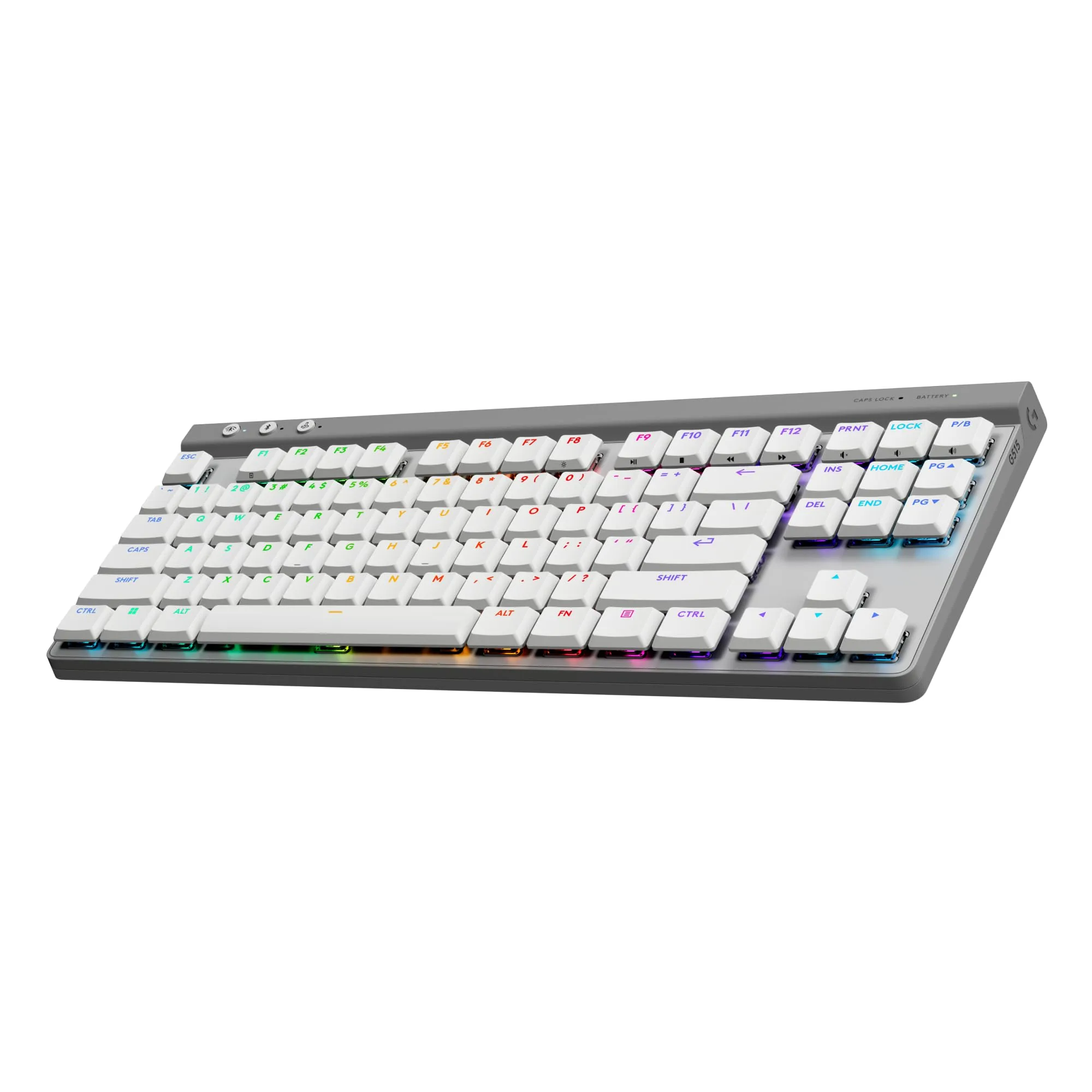 Logitech G G515 TKL Low-Profile Gaming Keyboard, LIGHTSYNC RGB