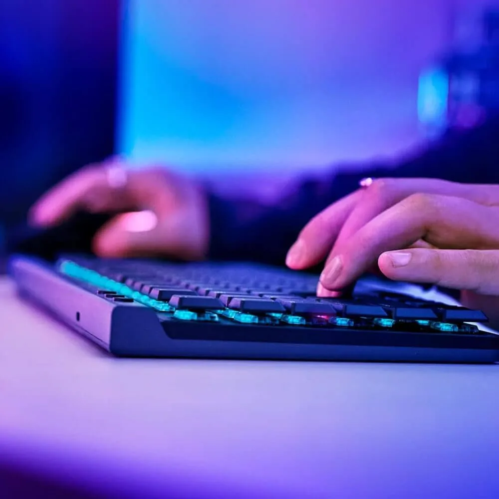 Logitech G G515 TKL Low-Profile Gaming Keyboard, LIGHTSYNC RGB