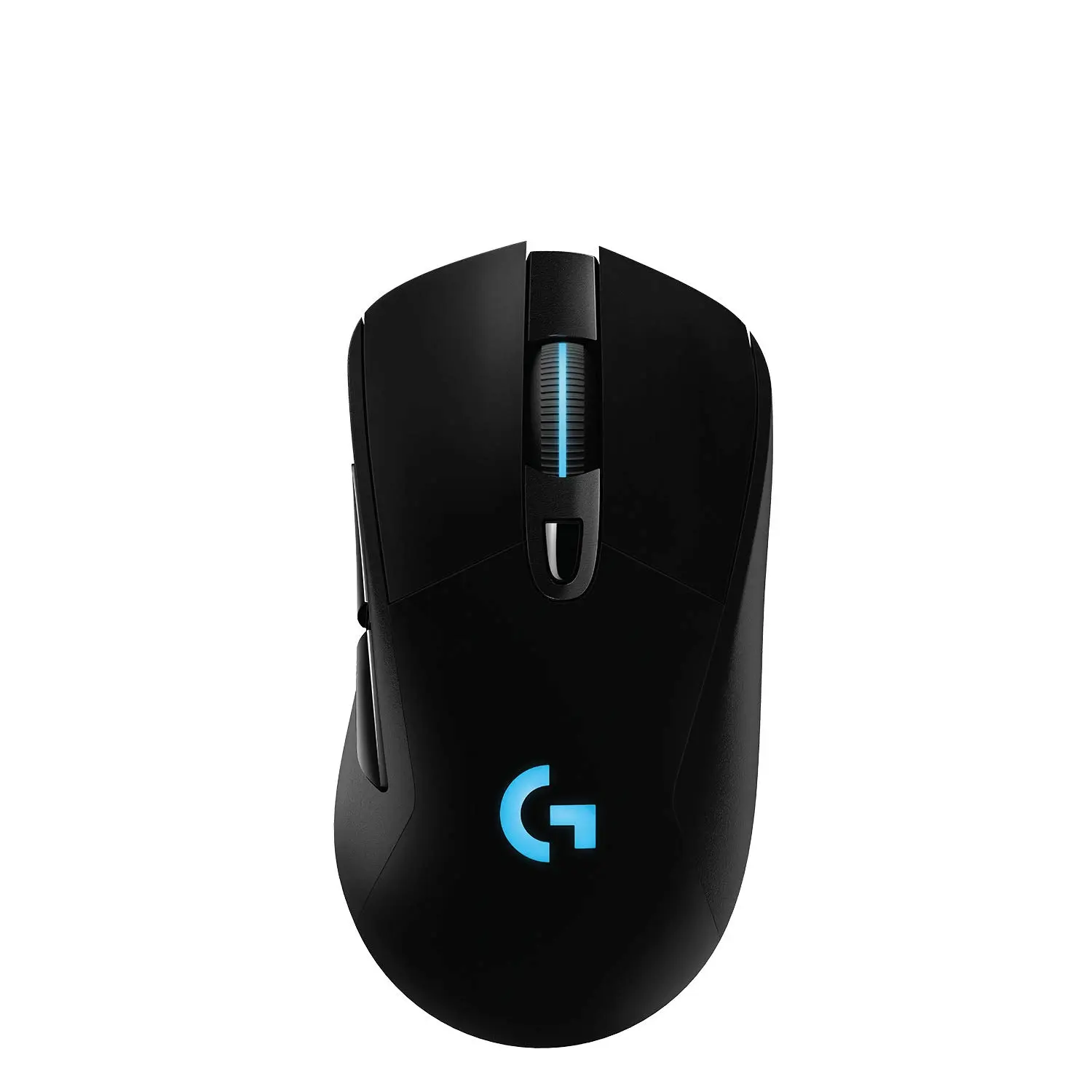 Logitech G703 Lightspeed Wireless Gaming Mouse W/Hero 25K Sensor, PowerPlay Compatible, Lightsync RGB, Lightweight 95G+10G Optional, 100-25,600 DPI, Rubber Side Grips - Black