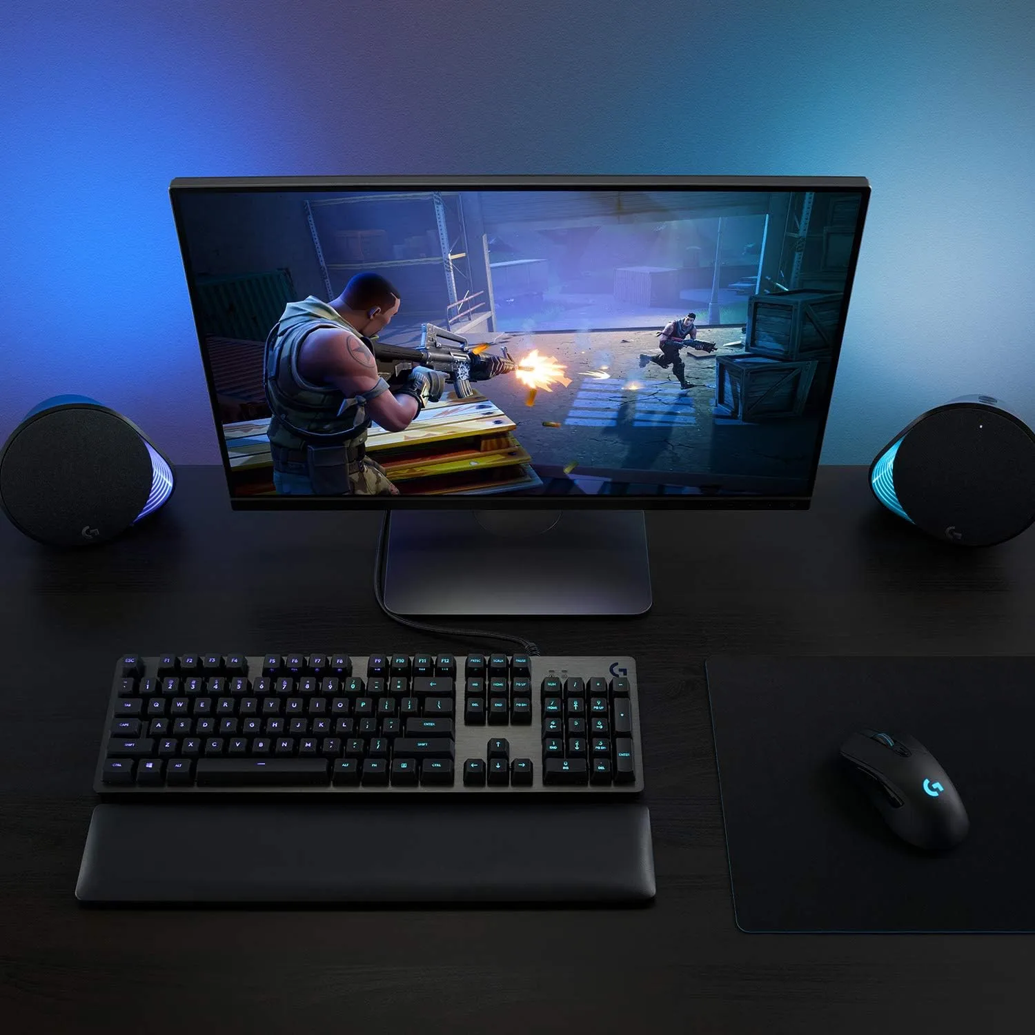 Logitech G703 Lightspeed Wireless Gaming Mouse W/Hero 25K Sensor, PowerPlay Compatible, Lightsync RGB, Lightweight 95G+10G Optional, 100-25,600 DPI, Rubber Side Grips - Black