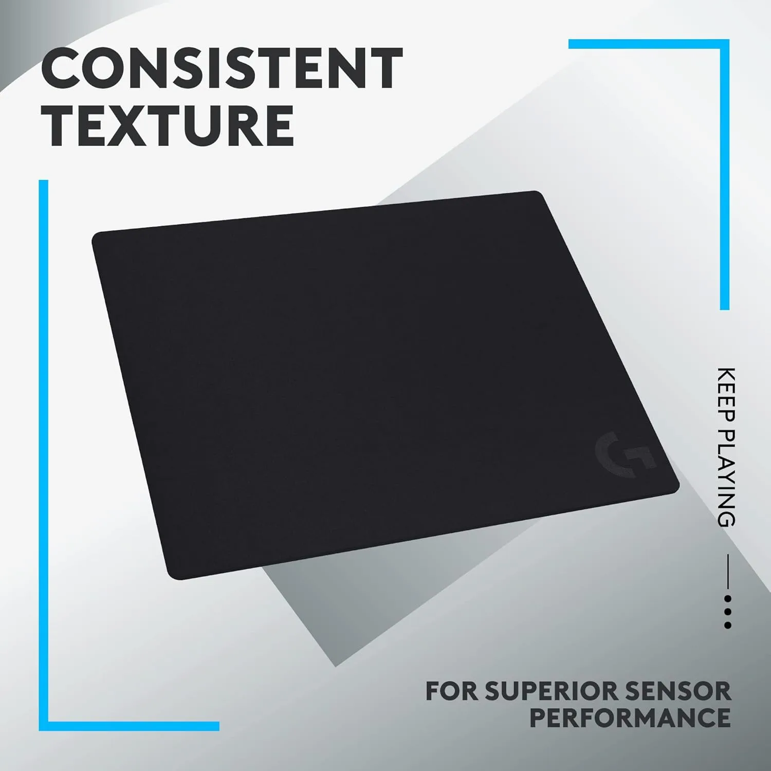 Logitech G740 Large Thick Gaming Mouse Pad, Cloth, Non-Slip