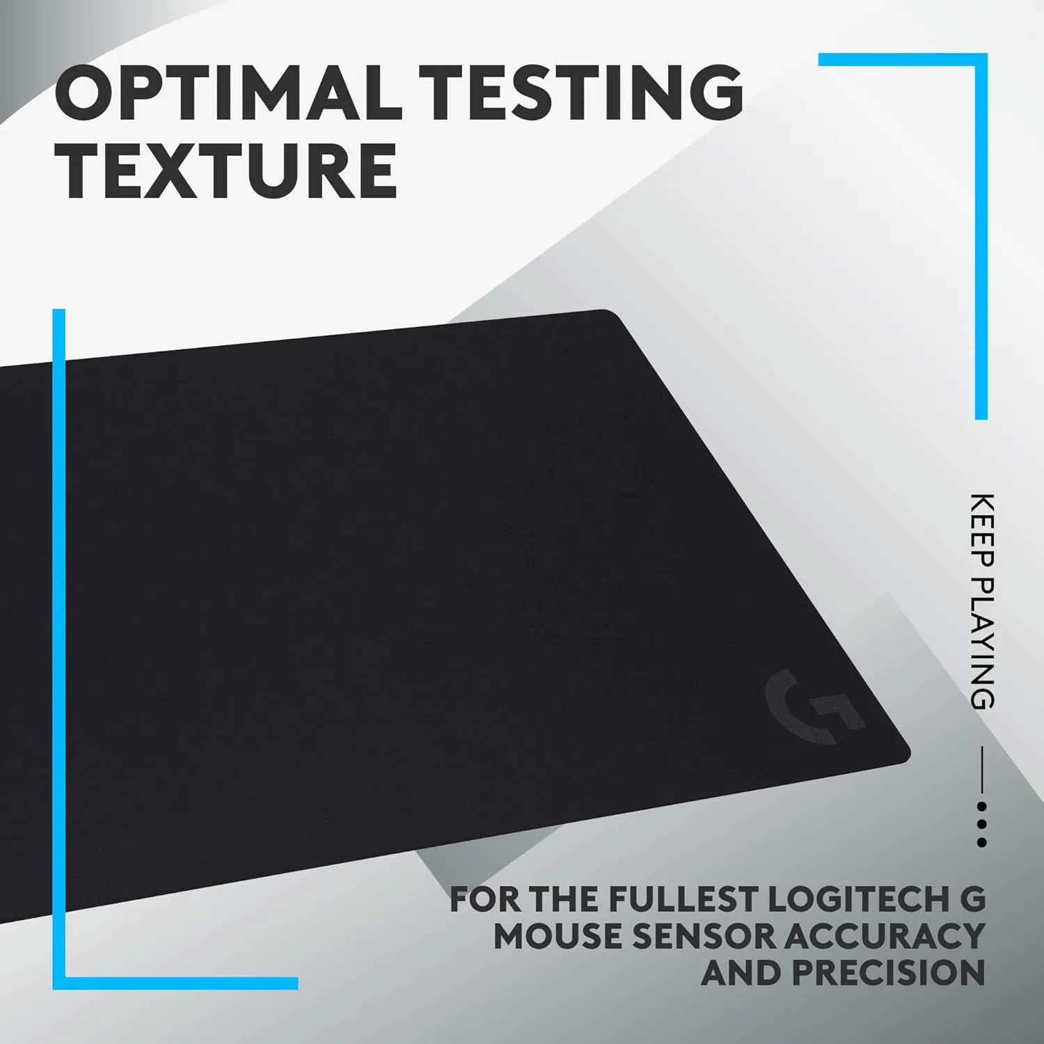 LOGITECH G Gaming Mouse Pad - Performance-Tuned Surface & Non-Slip Base