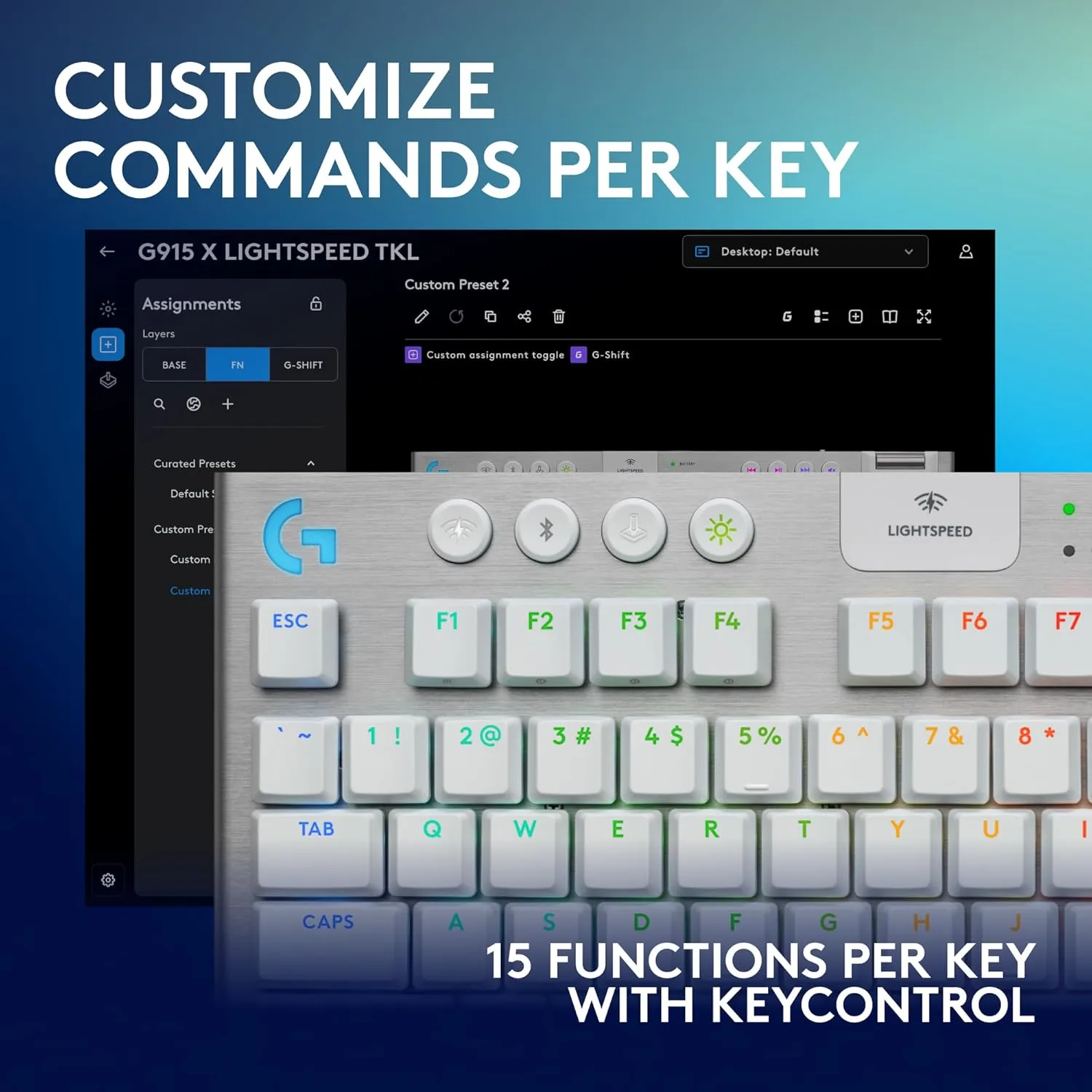 Logitech G915 X Mechanical Gaming Keyboard