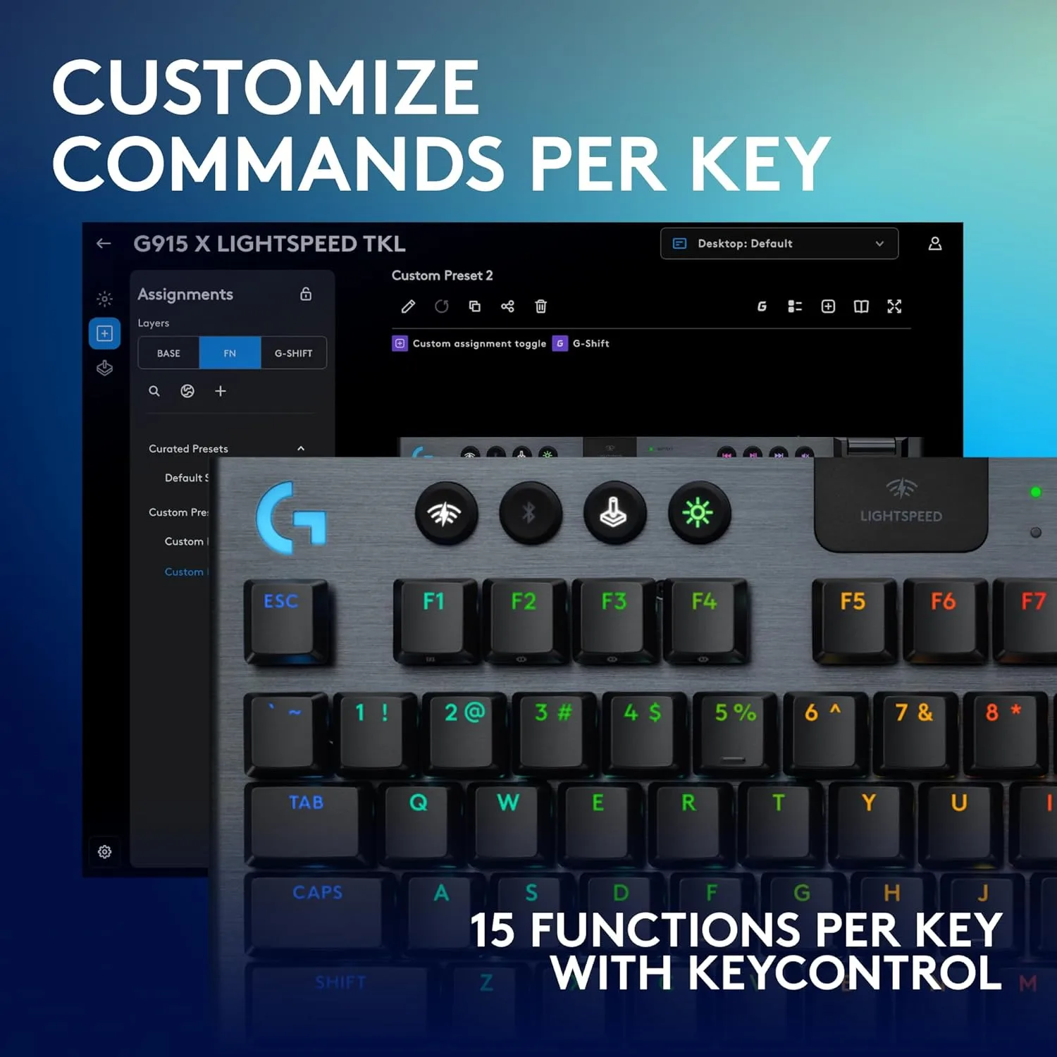 Logitech G915 X Mechanical Gaming Keyboard
