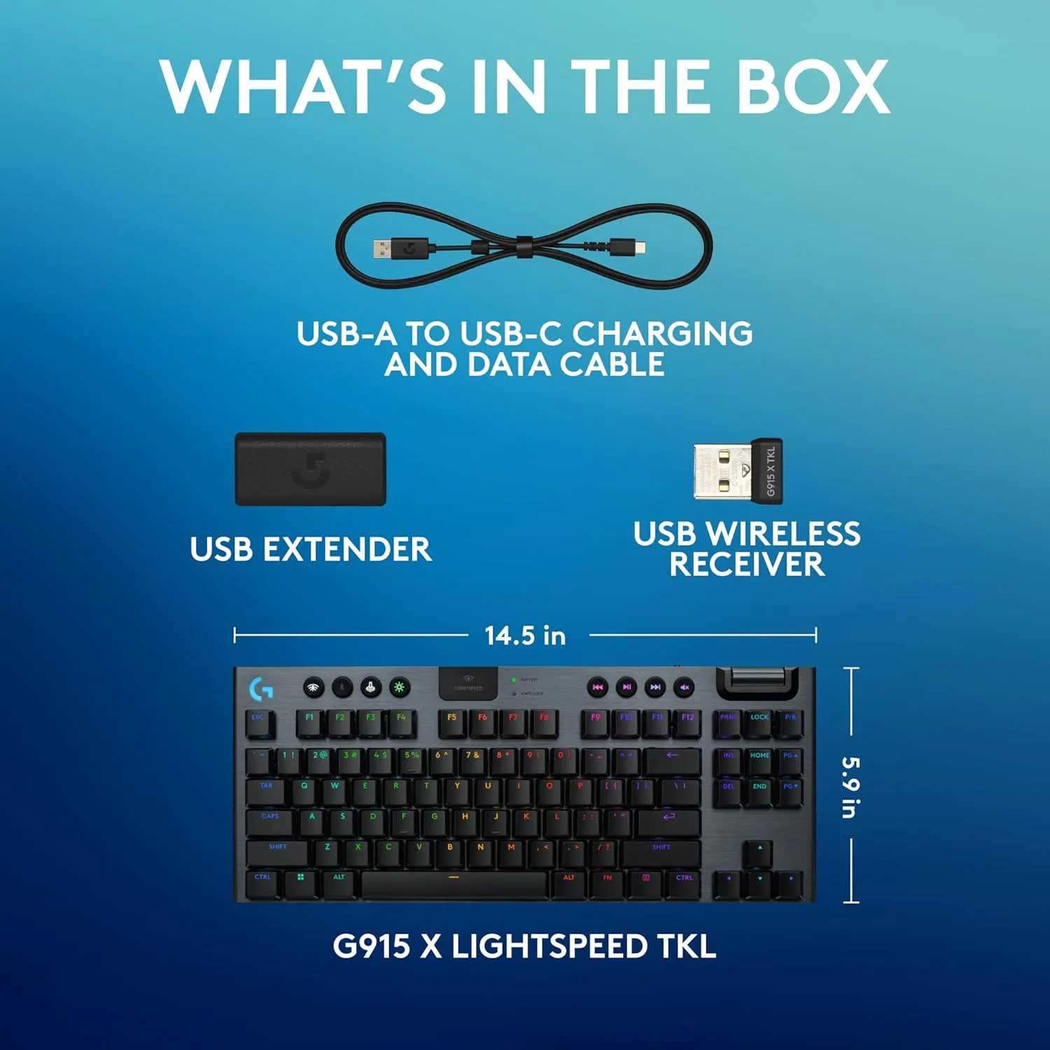 Logitech G915 X Mechanical Gaming Keyboard