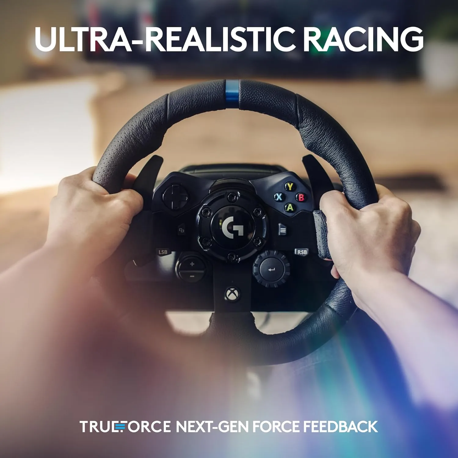 Logitech G923 Racing Wheel and Pedals for Xbox Series X|S, Xbox One and PC