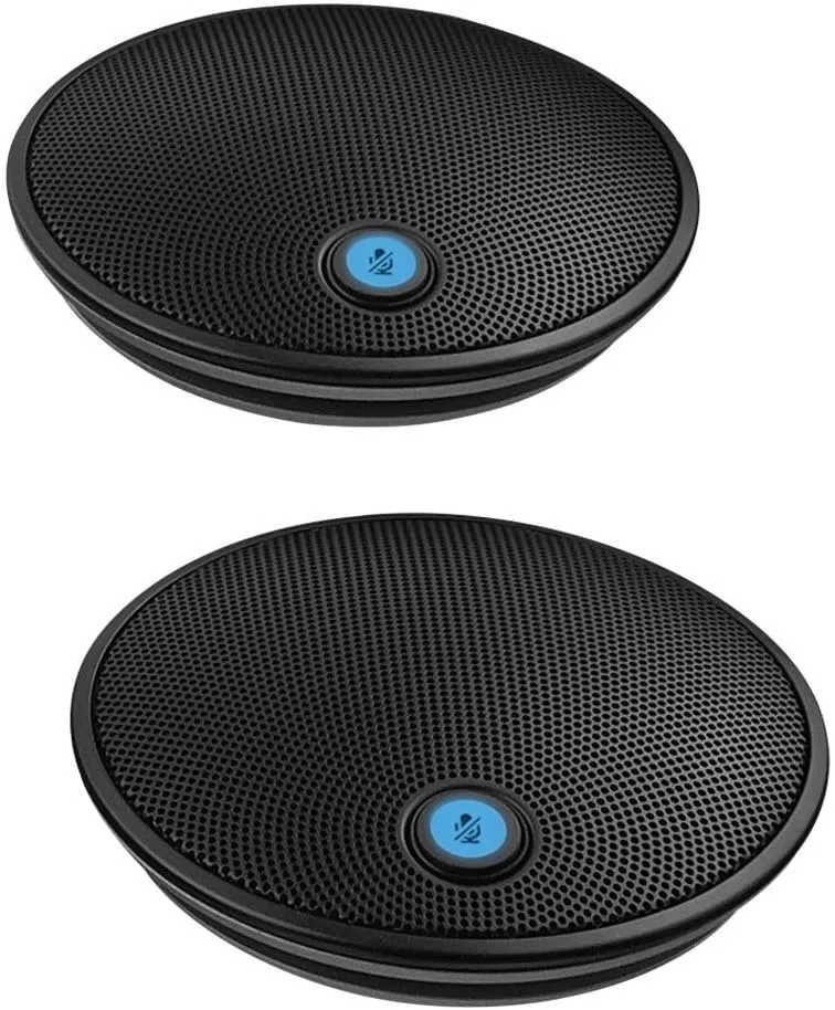 Logitech Group Expansion Microphones for Video & Audio Conferencing, Black