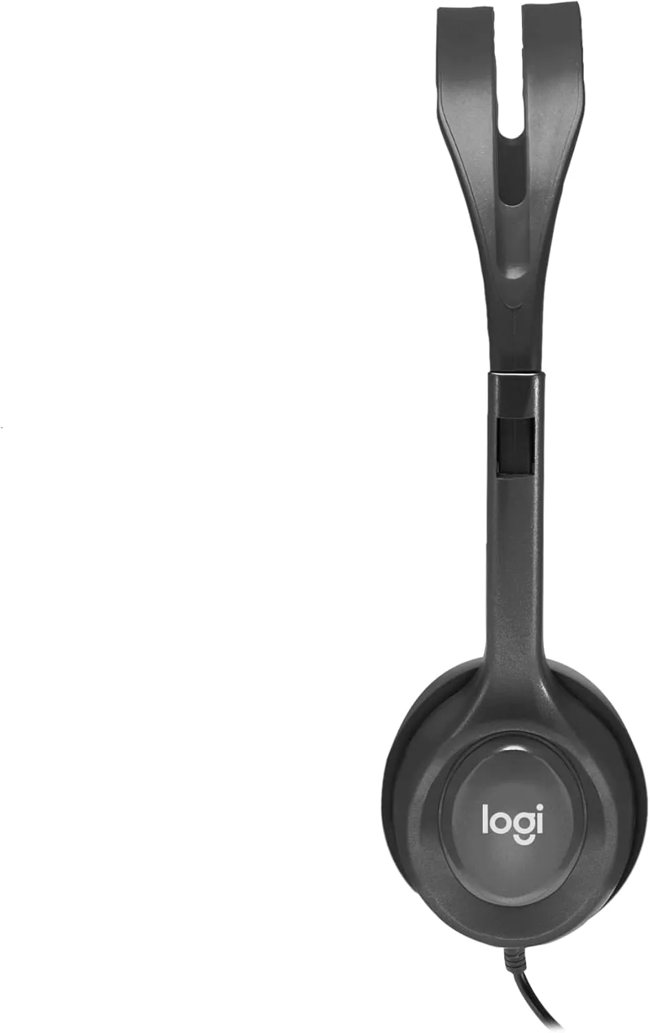 Logitech H111 Stereo Headset with 3.5 mm Audio Jack, Black Leatherette Cushion