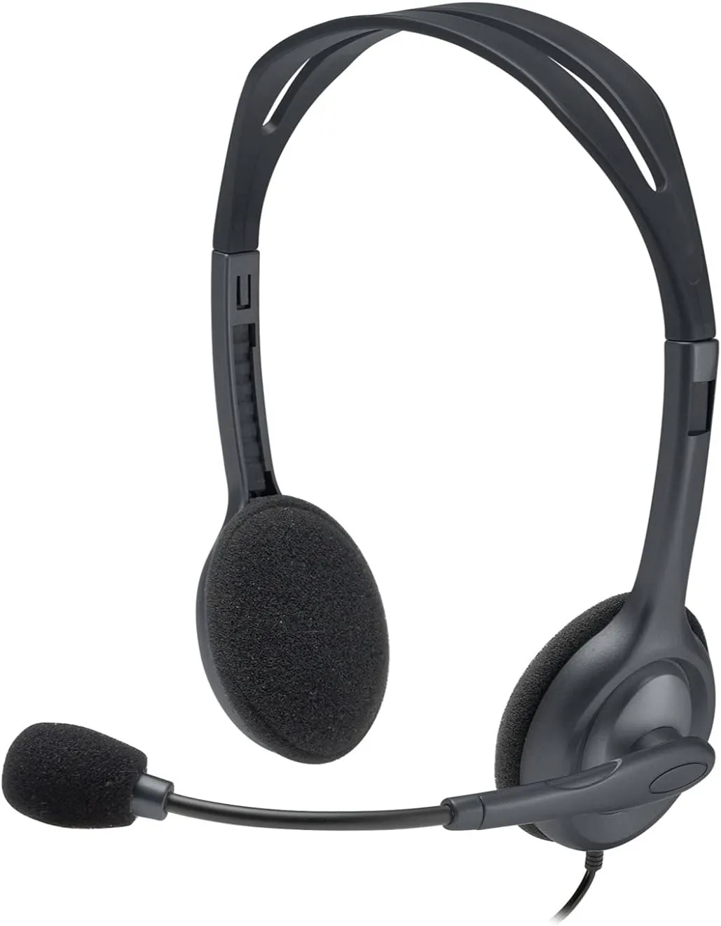 Logitech H111 Wired Stereo Headset with Noise-Cancelling Microphone
